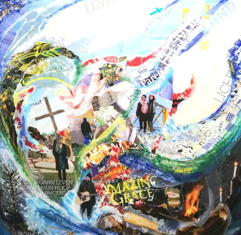 Geloof 60x60 cm - 100 euro