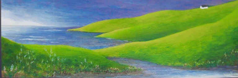 Ierse kus - Acryl op canvas - Verkocht