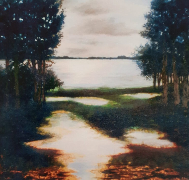 Moeras - Acryl op canvas - Verkocht