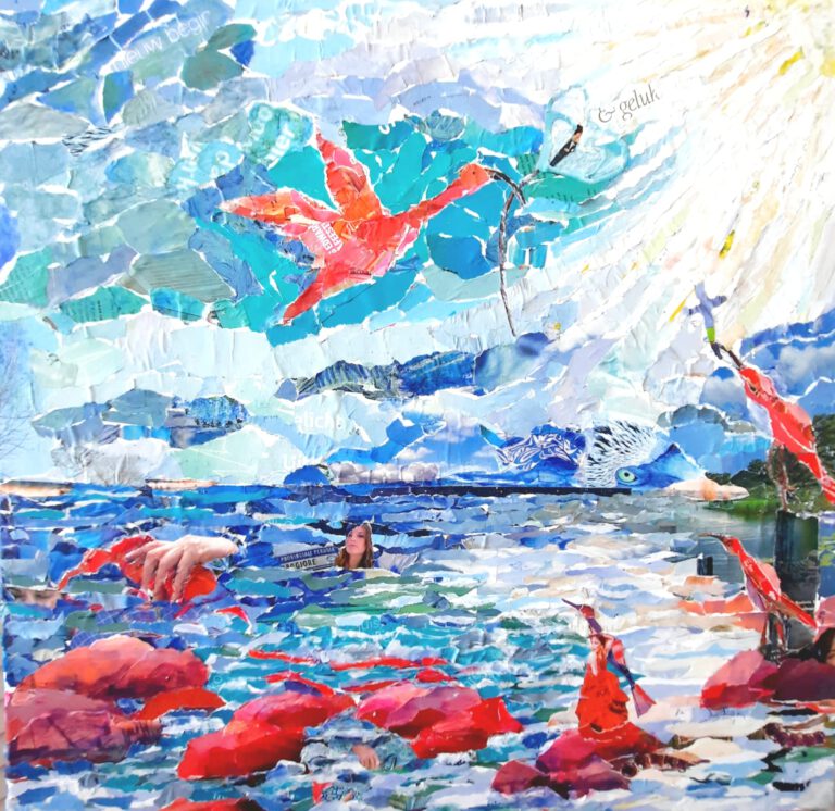 De vrijheid in 60x60 cm - 250 euro