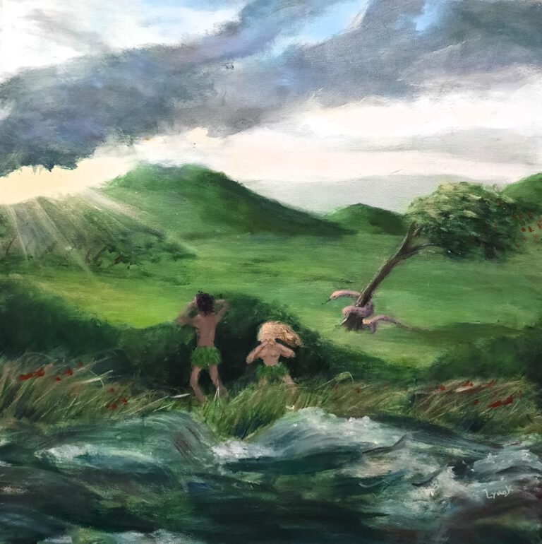 Paradise lost 60x60 cm - 250 euro