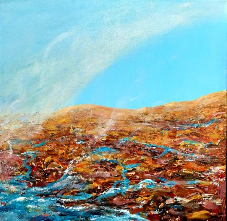 Scheiding land en water 60x60 cm - 175 euro